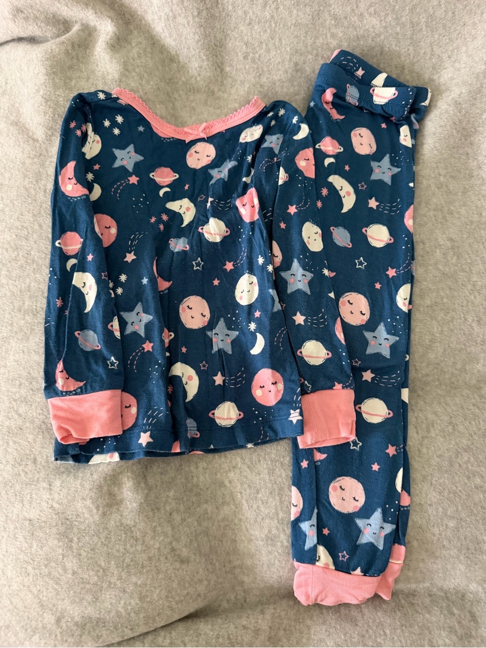 Little Me Bamboo Pjs
